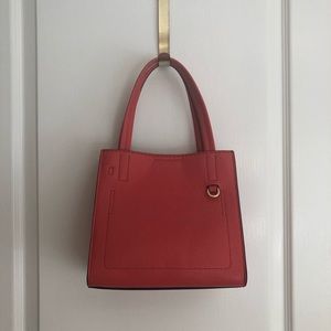 Italian leather mini tote